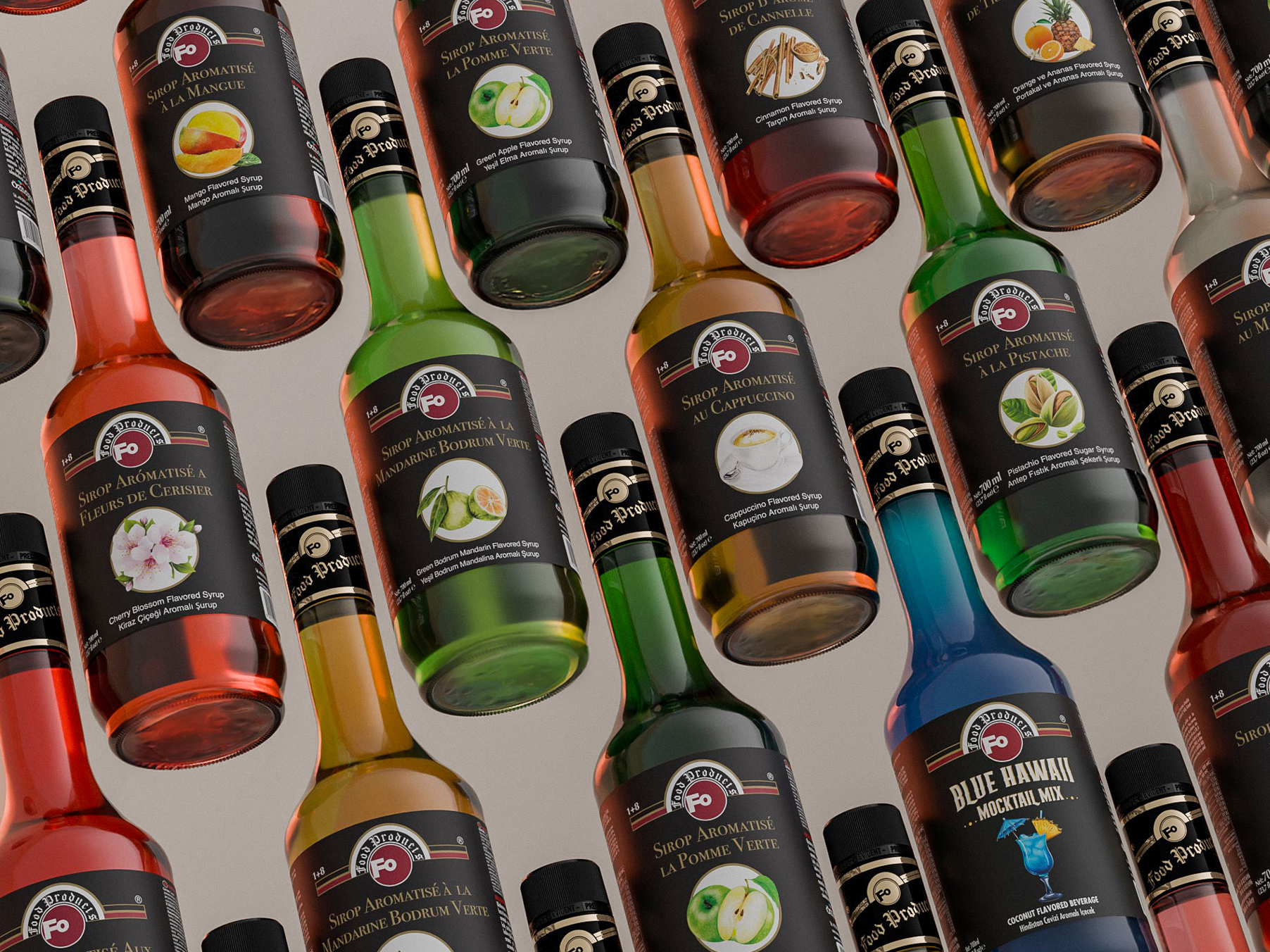 Studios701 | Fo Food Products 3D Ürün Vitrin