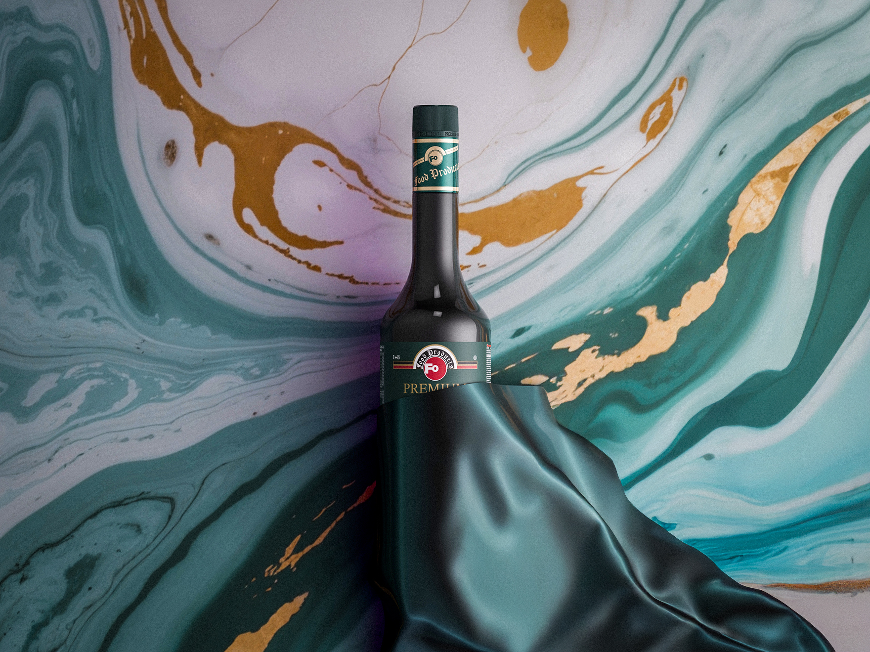 Studios701 | Fo Food Products Premium Şurup 3D Lansman